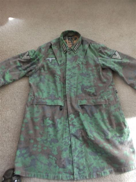 German Fallschirmjager Jump Smock Oakleaf Camouflage Camo Ww2 Repro