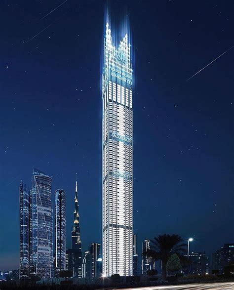 Burj Binghatti In Dubai Will Be The Worlds Tallest Residential Tower