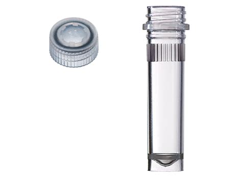 Sterile Assemblies 20 Ml Ribbed Skirted Screw Microtubes And Flat