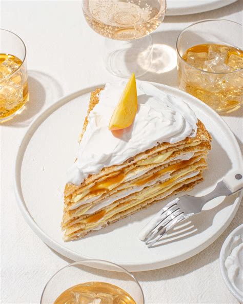 Breakfast Mango Crepe Cake Coyo