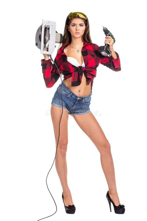 Sexy Modellen Blonde En Donkerbruine Vrouwen In Lingerie Stock Afbeelding Afbeelding