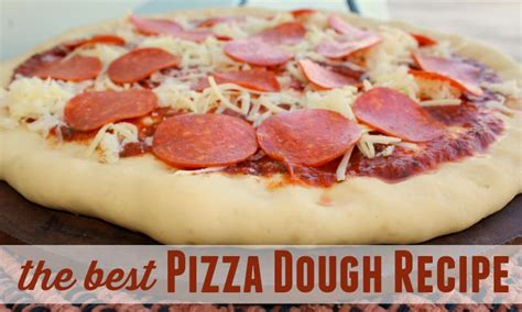 BEST Pizza Dough Recipe