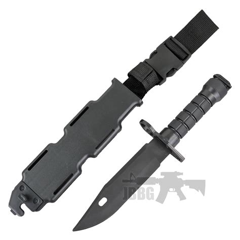 S006 Rubber Bayonet Dummy Safe Knife For Airsoft Just Bb Guns