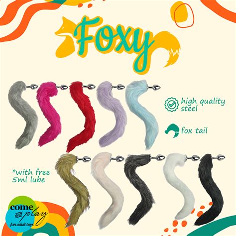 Foxy Anal Fox Tail Butt Plug BDSM Adult Cosplay Sex Toys Shopee Philippines