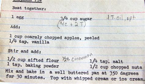 Chipmunk Pie Naked Apple Pie