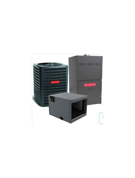 Buy Goodman 2 Ton Single Stage Gas Furnace Horizontal System Ultra Low Nox