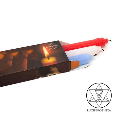 3 Erotic Wax Play Candles Sensual Hot Wax Dripping Sm Candles