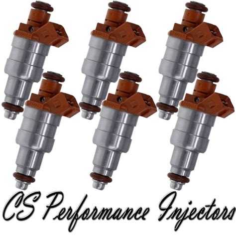 OEM Siemens Fuel Injectors Set 6 33007127 For 1991 1993 Jeep 4 0L I6