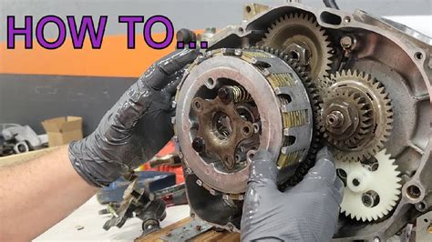 How To Install A Yamaha Warrior 350 Clutch Youtube