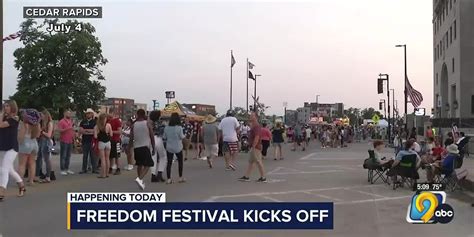 Freedom Festival Kicks Off In Cedar Rapids