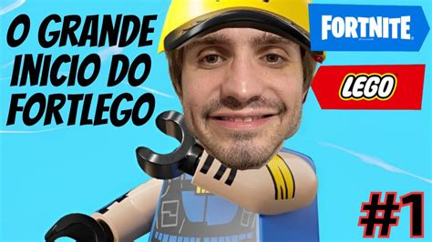 Fortnite Lego Construindo Nossa Mans O Aprimorando Na Pra A Da Vila