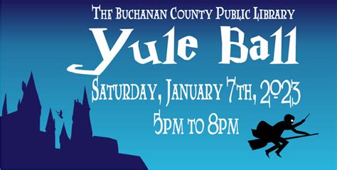 Buchanan County Public Library - Yule Ball slider 2023