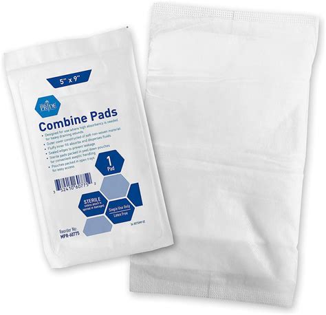 Medpride Sterile Abdominal Abd Combine Pads Pack X Inches