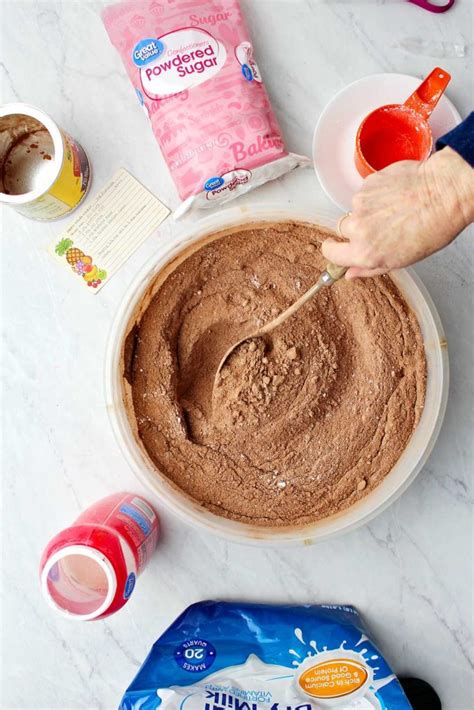 Homemade Hot Chocolate Mix Easy Gift Idea Welcome To Nana S