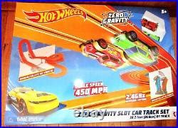 Car Track Set Hot Wheels Zero Gravity Slot Cars Track Set U