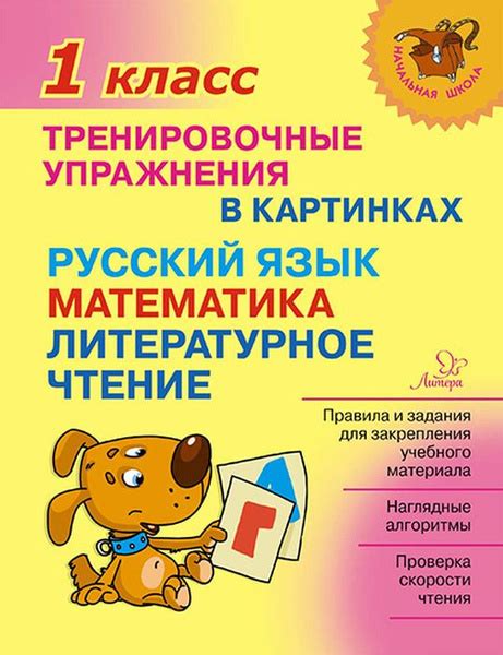 Тренировочные упражнения в картинках. Русский язык, математика ...