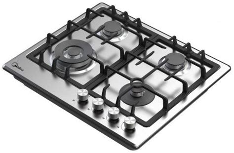 Газовая варочная панель Midea MG643TX купить по низкой цене с доставкой ...