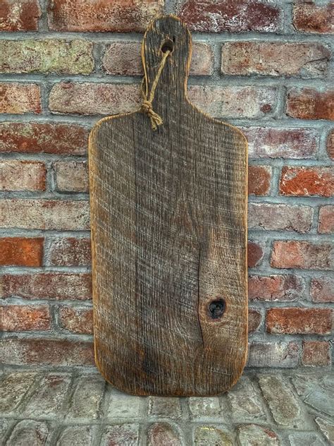 Breadboard Made From Reclaimed Barn Wood Etsy