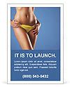 Woman In Yellow Bikini Ad Template Design Id Smiletemplates