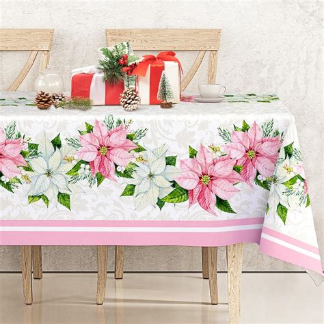 Amazon Anydesign Christmas Tablecloth X Inch Pink