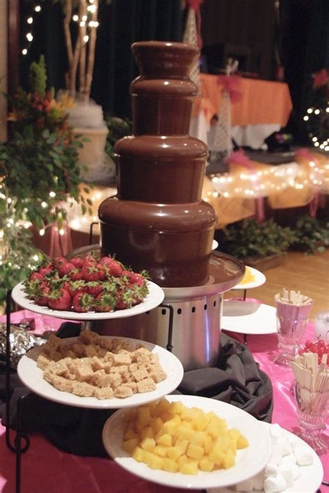 ^^ Chocolate Fountain | Chocolate fountain bar, Chocolate fountain ...