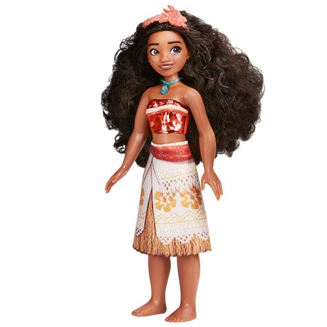 Disney Princess Dolls Moana - Disney Princess Royal Shimmer Moana Doll, Fashion Doll with Skirt ...