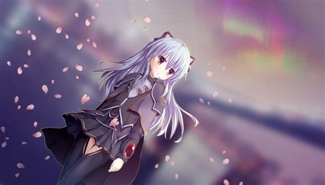 Blossom Anime Girl HD Wallpaper