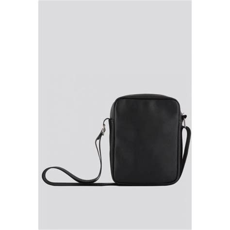 Sacoche En Cuir Pu Format S Kaporal Homme U Noir Cdiscount