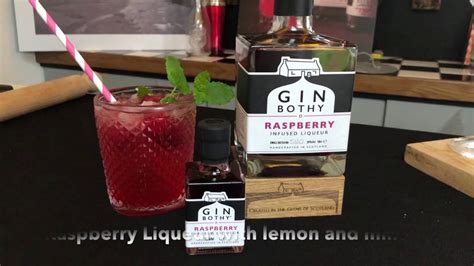 Ginspiration With The Gin Bothy Raspberry Liqueur Youtube