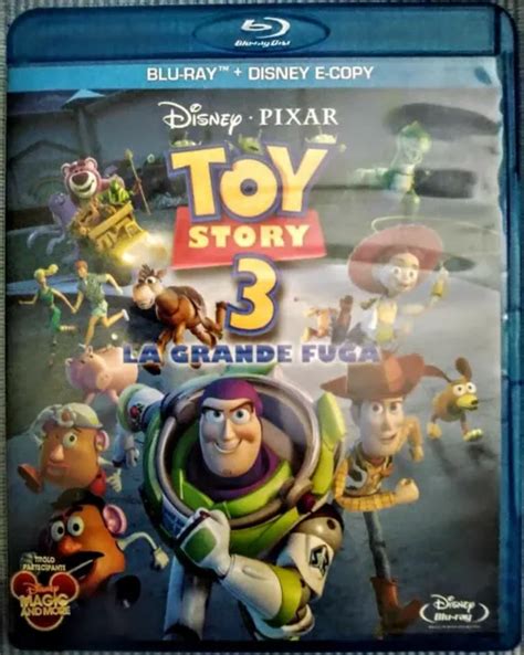 Toy Story La Grande Fuga Pixar Disney Blu Ray Usato Pari Al