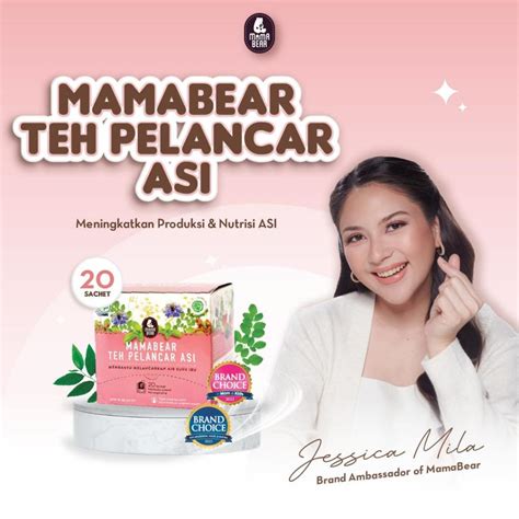 Jual Mama Bear Teh Pelancar Asi Mamabear Tea Asi Booster Teh Original