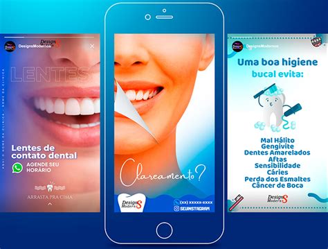 Pack De 700 Artes Para Dentistas Canva E Photoshop