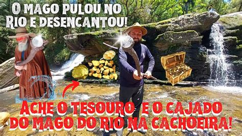 Achei O Cajado E O Tesouro Do Mago Do Rio E Ele Desencantou