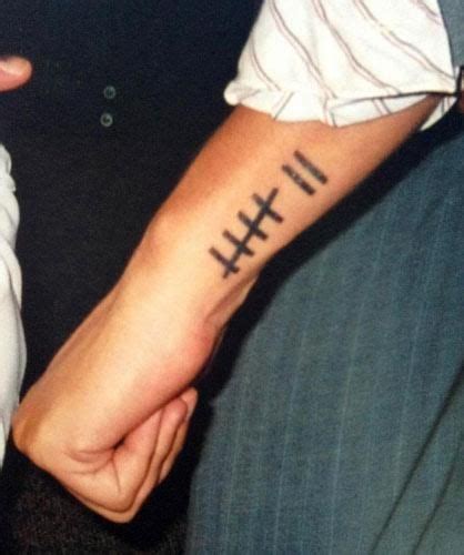 Discover The Meaning Behind Tally Mark Tattoos Unlock Symbolism And