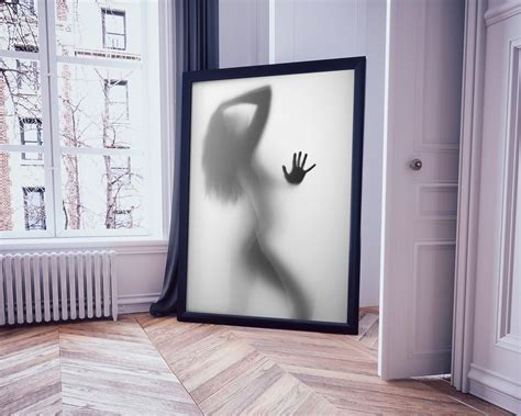 Nude Woman Beauty Naked Hot Sexy Canvas Painting Frame Option Decoration Wall Set Large Art