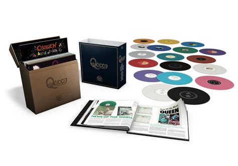 Sortie Queen Coffret Vinyles Studio Collection Avec Livre Inclus