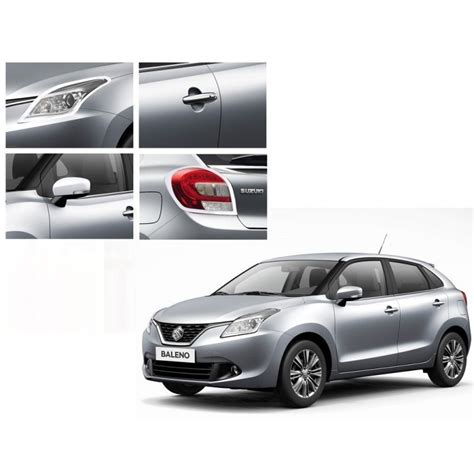 Buy Maruti Baleno Chrome Accessories Combo Kit At Low Prices RideoFrenzy