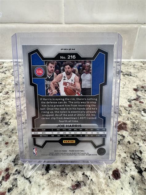 2023 24 Panini Prizm 216 Joe Harris Ice Prizm SP EBay