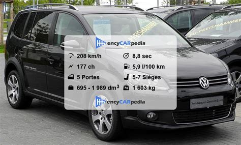 Volkswagen Crosstouran Tdi Typ T Fiches Techniques