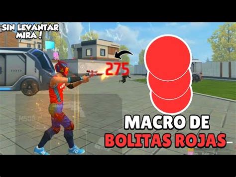 POR FIN Cómo ACTIVAR LA MACRO DE BOLITAS ROJAS en TELEFONO para DAR