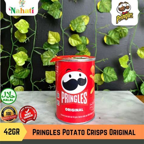 Jual Pringles Potato Crisps Chips Original Keripik Kentang 42gr Di