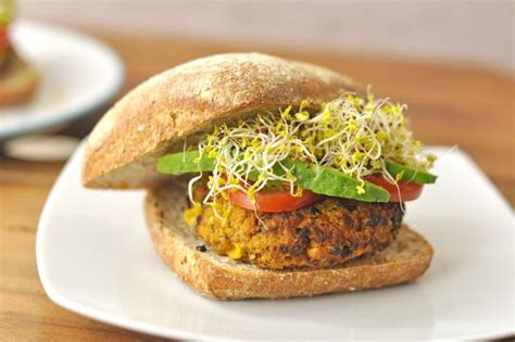 Sweet Potato Black Beans Burgers Sweet Potato Burgers Loaded Sweet