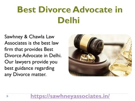 Ppt Best Divorce Advocate In Delhi Sawhney And Chawla Law Associates