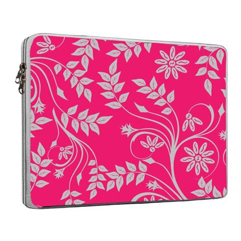 Funda Notebook Pulgadas Neoprene Estampado Fucsia Lider Notebooks