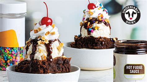 Hot Fudge Brownie Sundae Recipe