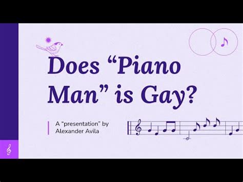 Does The Song Piano Man Is Gay Youtube