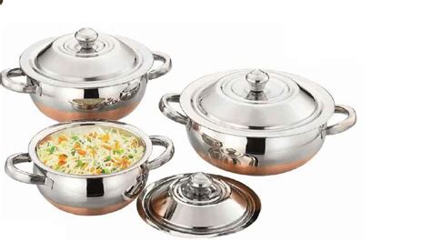 STAINLESS STEEL CASSEROLOE King International Stainless Steel Insulated And Painted Hot Pot