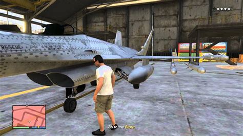 Gta5 Online How To Steal A Fighter Jet The Best Way Youtube