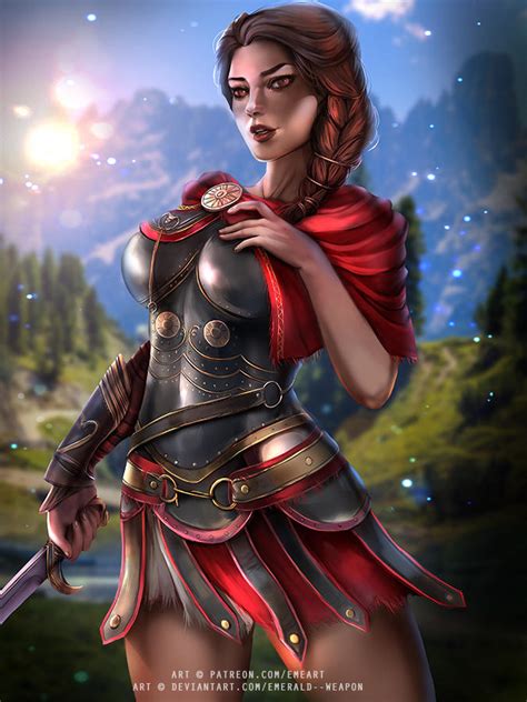 Kassandra Assassin S Creed By Emerald Weapon On Deviantart