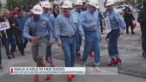 Ywca El Paso Walk A Mile In Her Shoes Fundraiser Returns Youtube